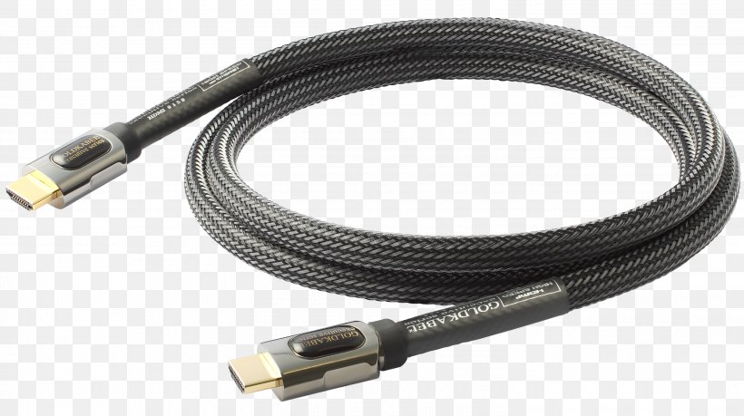 Electrical Cable HDMI Ethernet Gigabit Per Second High Fidelity, PNG, 3000x1680px, Electrical Cable, Cable, Coaxial Cable, Data Transfer Cable, Electronics Accessory Download Free