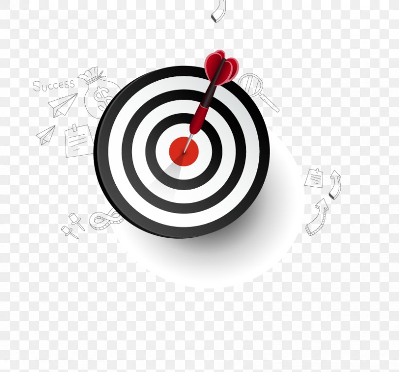 Darts - Infographic Clip Art PNG