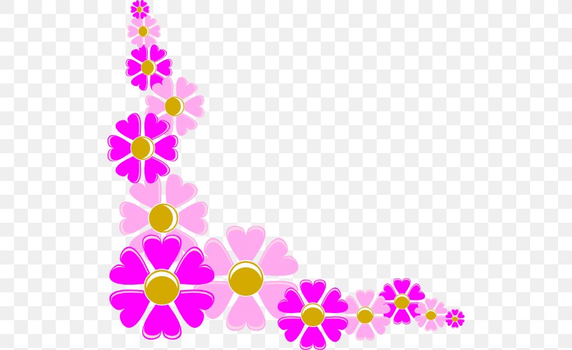 Pink Flowers Clip Art, PNG, 512x503px, Flower, Area, Cut Flowers, Decorative Arts, Flora Download Free