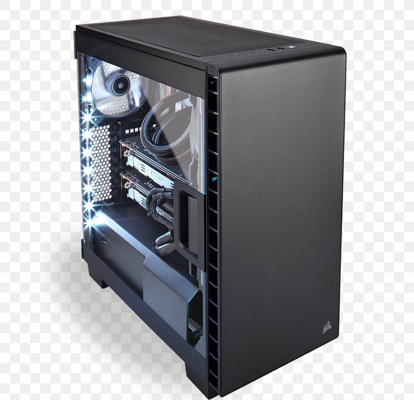 Computer Cases & Housings Corsair Components ATX Personal Computer Gaming Computer, PNG, 692x793px, Computer Cases Housings, Atx, Computer, Computer Case, Computer Component Download Free