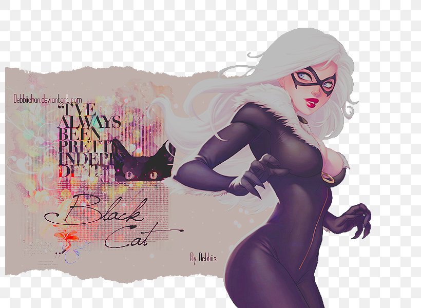 Felicia Hardy Catwoman Marvel Comics, PNG, 800x600px, Watercolor, Cartoon, Flower, Frame, Heart Download Free