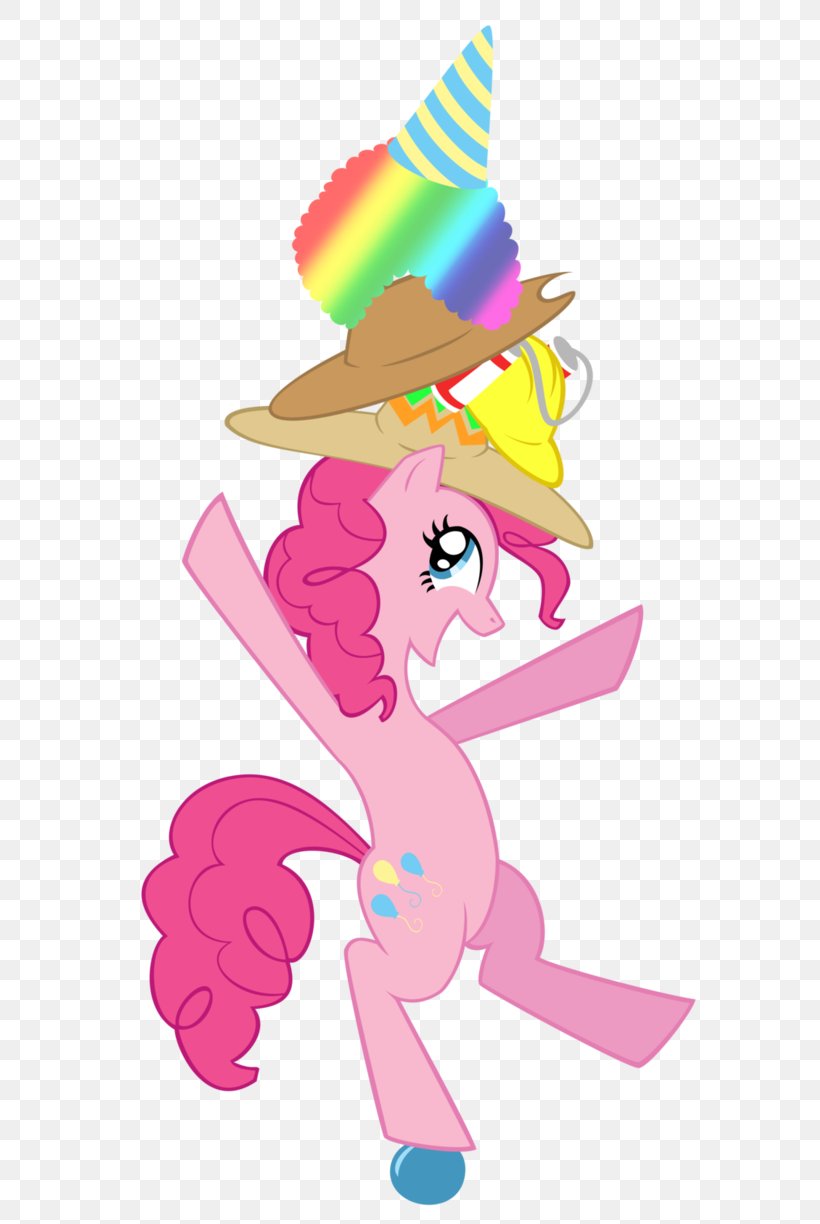 Pinkie Pie Party Hat Derpy Hooves Pony Hasbro, PNG, 653x1224px, Watercolor, Cartoon, Flower, Frame, Heart Download Free