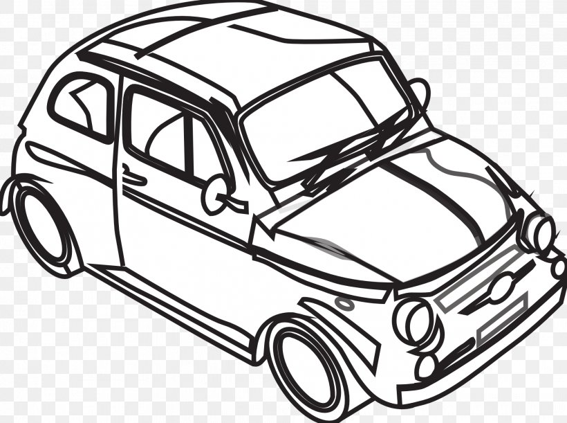 Car Black And White Drawing Clip Art, PNG, 1979x1475px, Car, Art, Auto Part, Automotive Design, Automotive Exterior Download Free