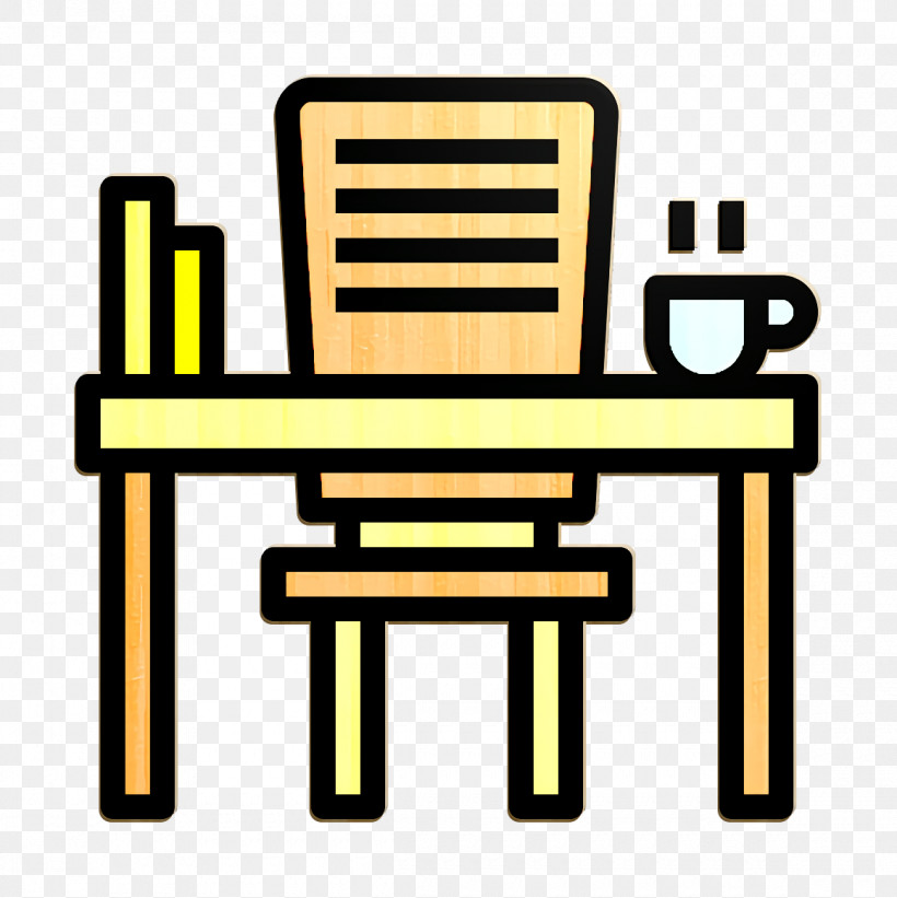 Desk Icon Office Stationery Icon, PNG, 1160x1162px, Desk Icon, Chair, Furniture, Line, Office Stationery Icon Download Free