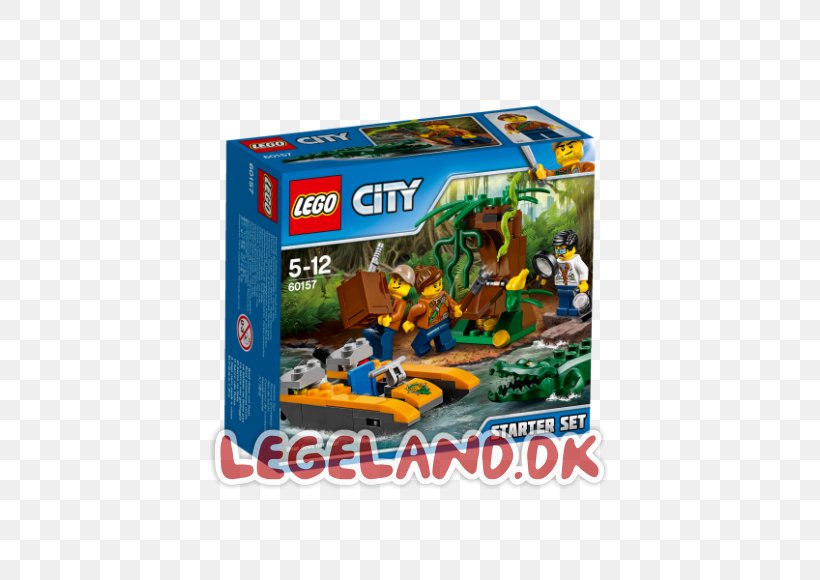 LEGO City 60157 Jungle Starter Set LEGO 60161 City Jungle Exploration Site Toy, PNG, 580x580px, Lego City, Lego, Lego 60136 City Police Starter Set, Lego Baby, Lego City 60157 Jungle Starter Set Download Free