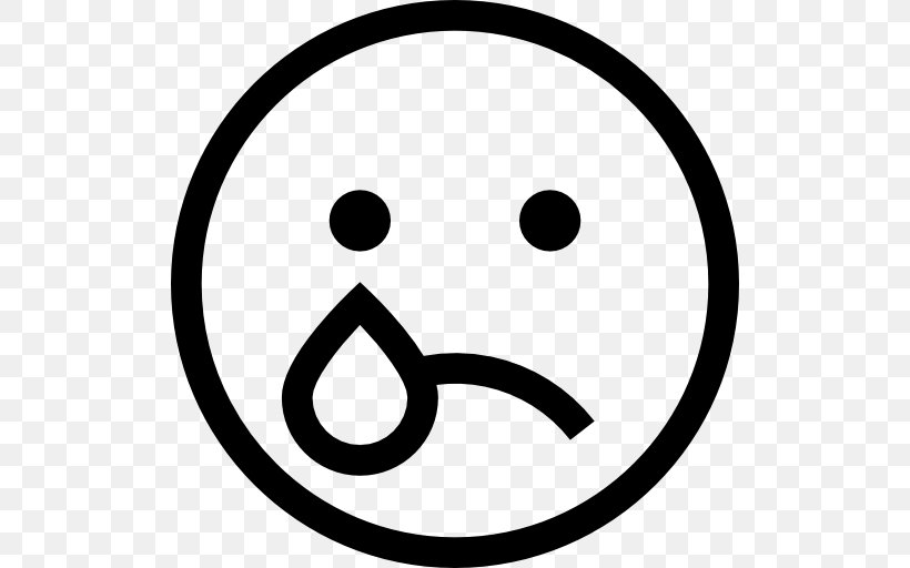Smiley Emoticon Drawing Clip Art, PNG, 512x512px, Smiley, Area, Black And White, Drawing, Emoticon Download Free