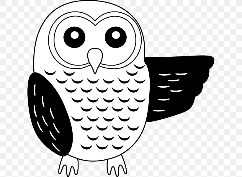 Bird Of Prey Ural Owl Black And White Clip Art, PNG, 634x602px, Bird, Animal, Artwork, Beak, Bird Of Prey Download Free