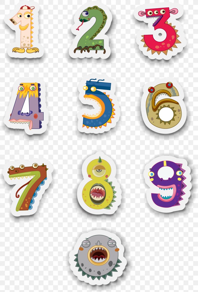 Numerical Digit Sticker, PNG, 1652x2435px, Text, Clip Art, Number Download Free