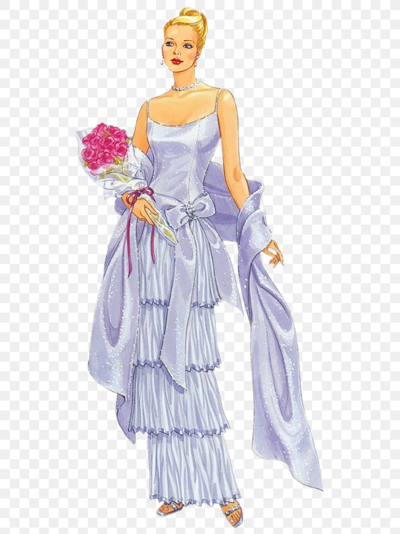 Paper Doll Paper Toys Gown, PNG, 546x1093px, Watercolor, Cartoon, Flower, Frame, Heart Download Free