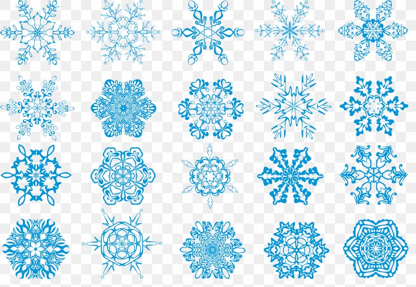 Snowflake Shape Clip Art, PNG, 3425x2362px, Snowflake, Aqua, Area, Blue, Organism Download Free