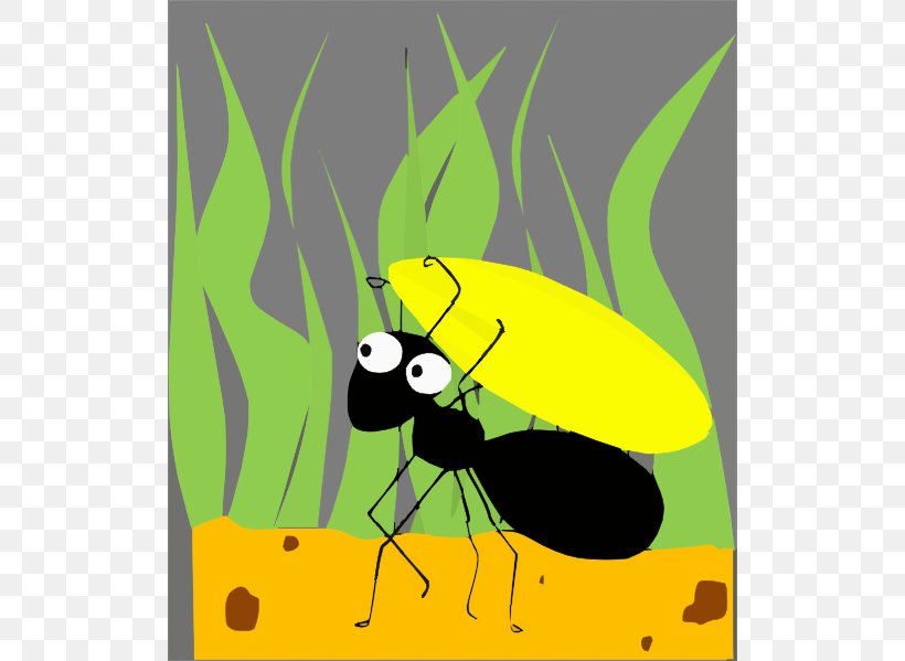 Ant Clip Art, PNG, 516x599px, Ant, Arthropod, Bee, Beetle, Black Garden Ant Download Free