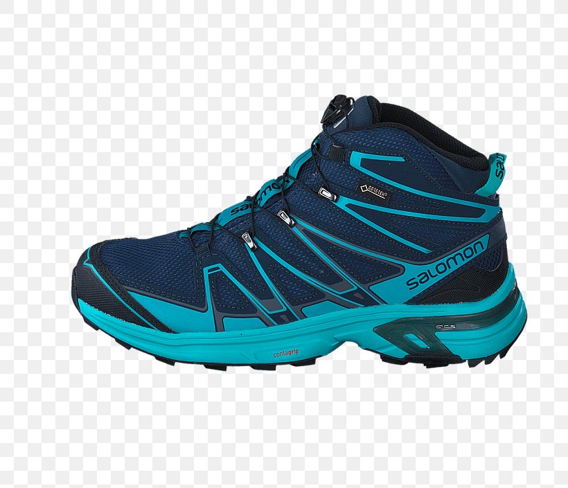 Salomon X Chase Mid GTX Shoes, PNG, 705x705px, Boot, Aqua, Athletic Shoe, Azure, Basketball Shoe Download Free