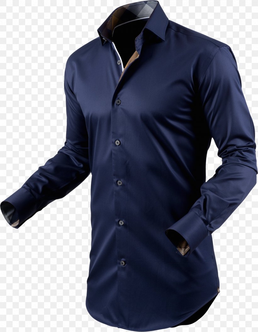T-shirt Dress Shirt Hoodie Blue, PNG, 2330x3000px, Tshirt, Blue, Button, Cobalt Blue, Dress Shirt Download Free
