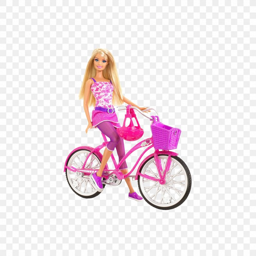 Barbie Doll Bicycle Toy Cycling, PNG, 1500x1500px, Barbie, Amazoncom, Bicycle, Bicycle Accessory, Cycling Download Free