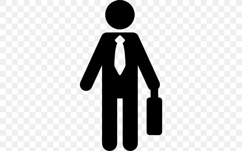 Business Man, PNG, 512x512px, Sales, Avatar, Black And White, Brand, Business Download Free