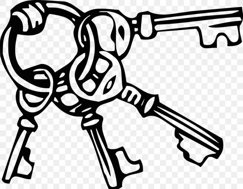 Key Chains Drawing Clip Art, PNG, 925x720px, Key Chains, Area, Black, Black  And White, Drawing Download