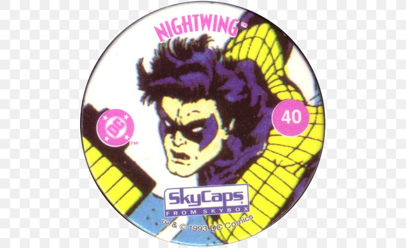 Nightwing Hawkman Pantha DC Comics DC Universe, PNG, 500x500px, Nightwing, Badge, Comics, Dc Comics, Dc Universe Download Free