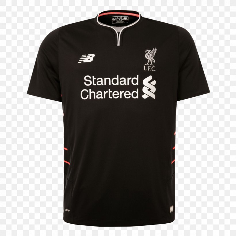 T-shirt Liverpool F.C. New Balance Clothing, PNG, 1200x1200px, 2018, 2019, Tshirt, Active Shirt, Black Download Free