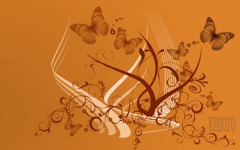 Butterfly Desktop Wallpaper Clip Art, PNG, 900x563px, Butterfly, Art, Branch, Calligraphy, Free Content Download Free