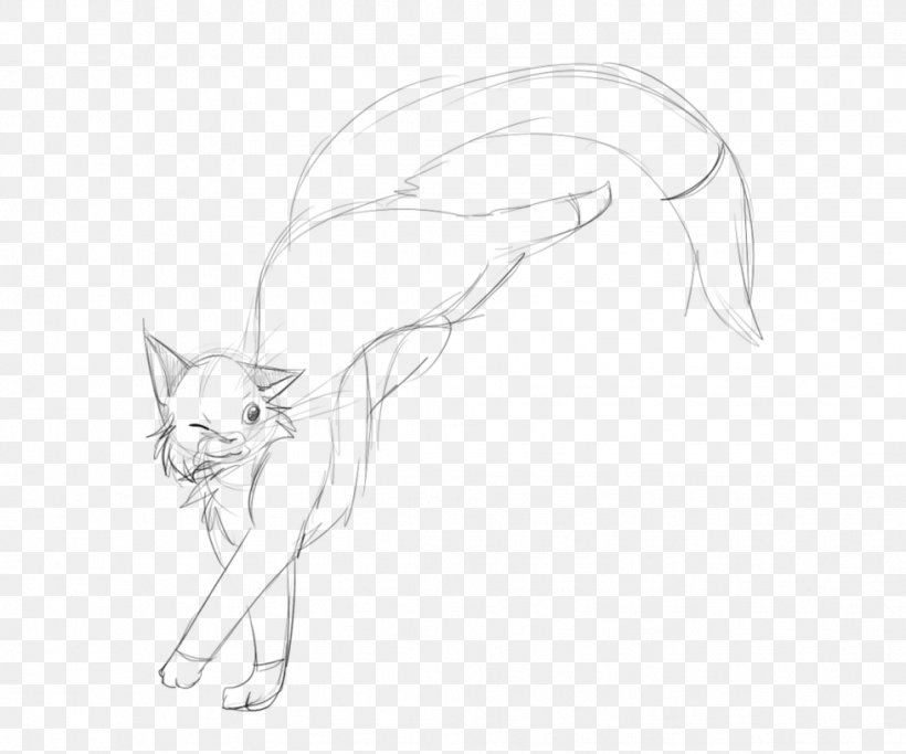 Drawing Cat Line Art Cartoon Sketch, PNG, 979x816px, Watercolor, Cartoon, Flower, Frame, Heart Download Free