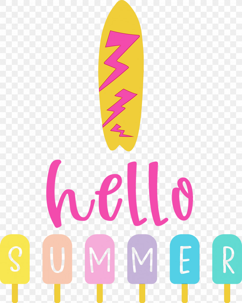 Logo Yellow Line Meter Mathematics, PNG, 2395x3000px, Hello Summer, Geometry, Happy Summer, Line, Logo Download Free