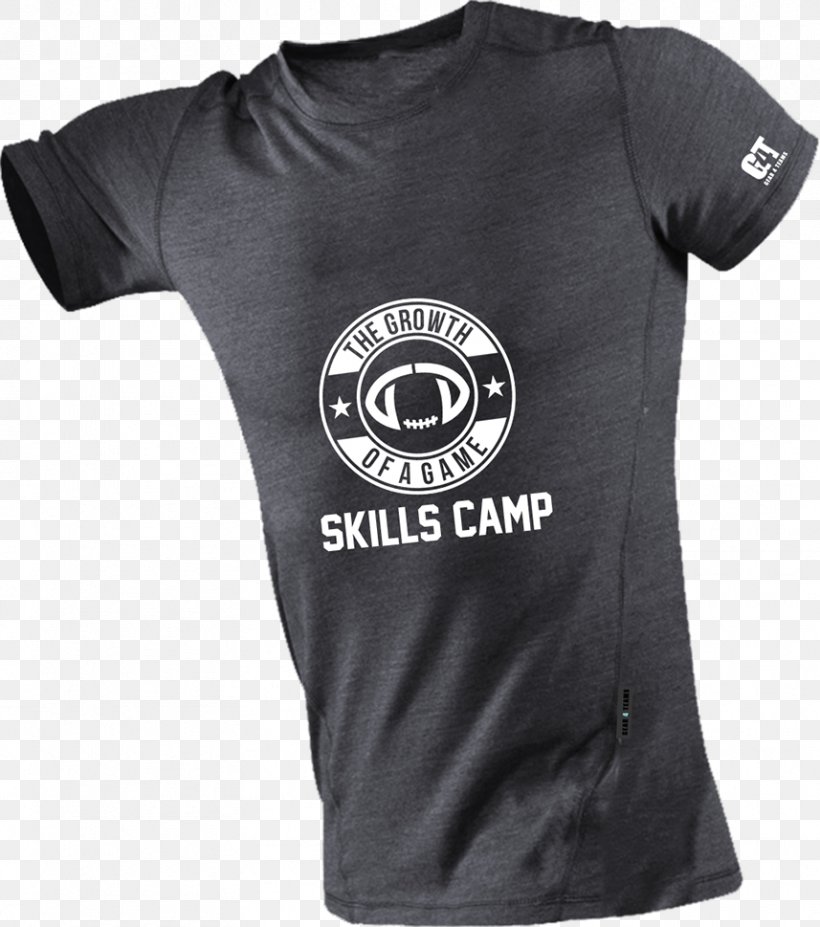 T-shirt Logo Sleeve Outerwear, PNG, 857x969px, Tshirt, Active Shirt, Black, Black M, Brand Download Free