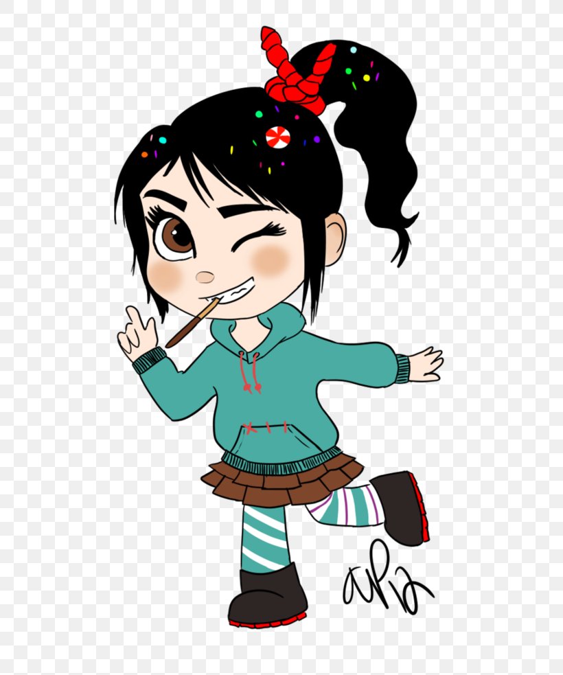 Vanellope Von Schweetz Wreck-It Ralph Party, PNG, 812x983px, Watercolor, Cartoon, Flower, Frame, Heart Download Free