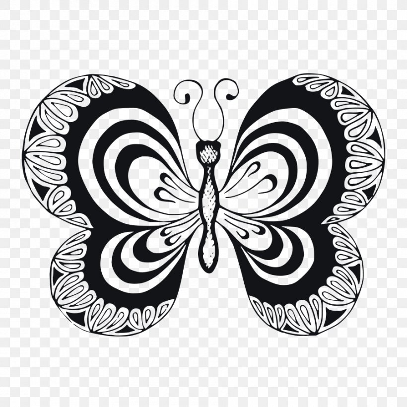 Vector Graphics Stock Photography Illustration Royalty-free Image, PNG, 900x900px, Stock Photography, Art, Blackandwhite, Butterfly, Cartoon Download Free