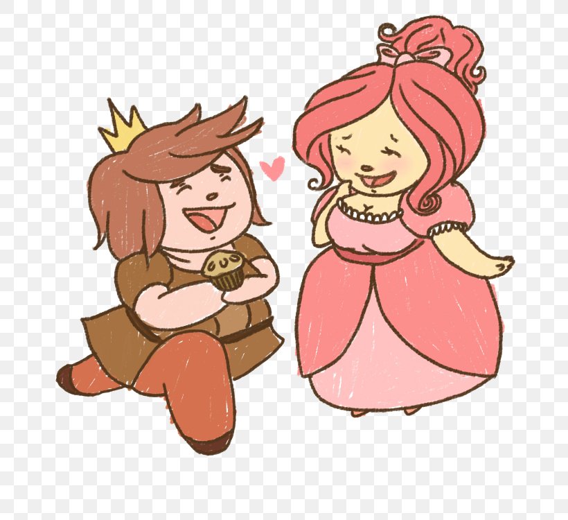 Fat Princess PlayStation 3 Clip Art Illustration Mammal, PNG, 800x750px, Watercolor, Cartoon, Flower, Frame, Heart Download Free