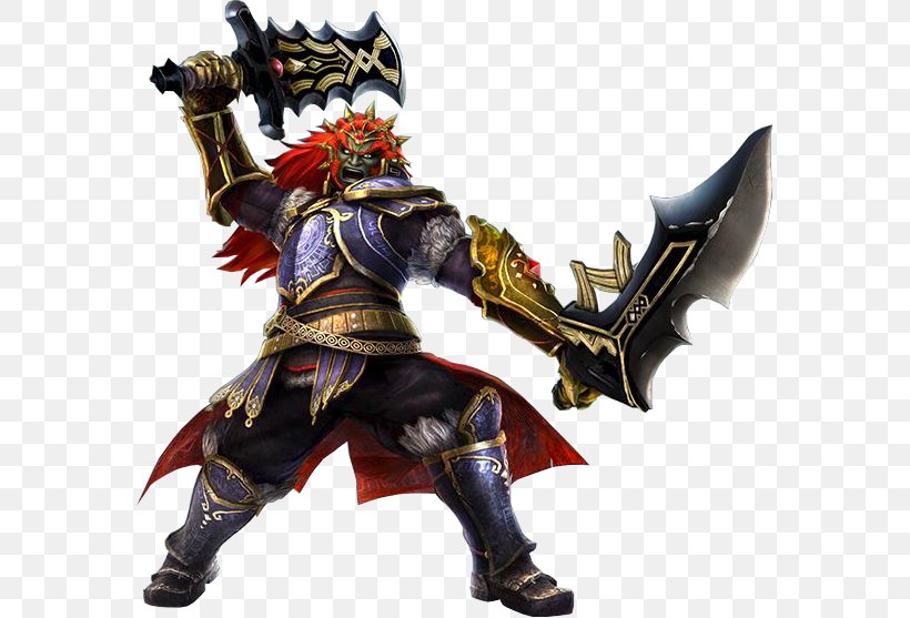 Hyrule Warriors Ganon The Legend Of Zelda Link Wii, PNG, 575x557px, Hyrule Warriors, Action Figure, Cold Weapon, Figurine, Ganon Download Free