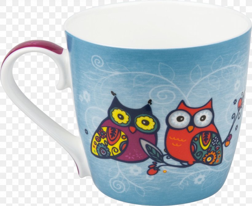 Owl Blue Coffee Cup Mug, PNG, 1000x815px, Owl, Bird, Bird Of Prey, Blue, Bone China Download Free