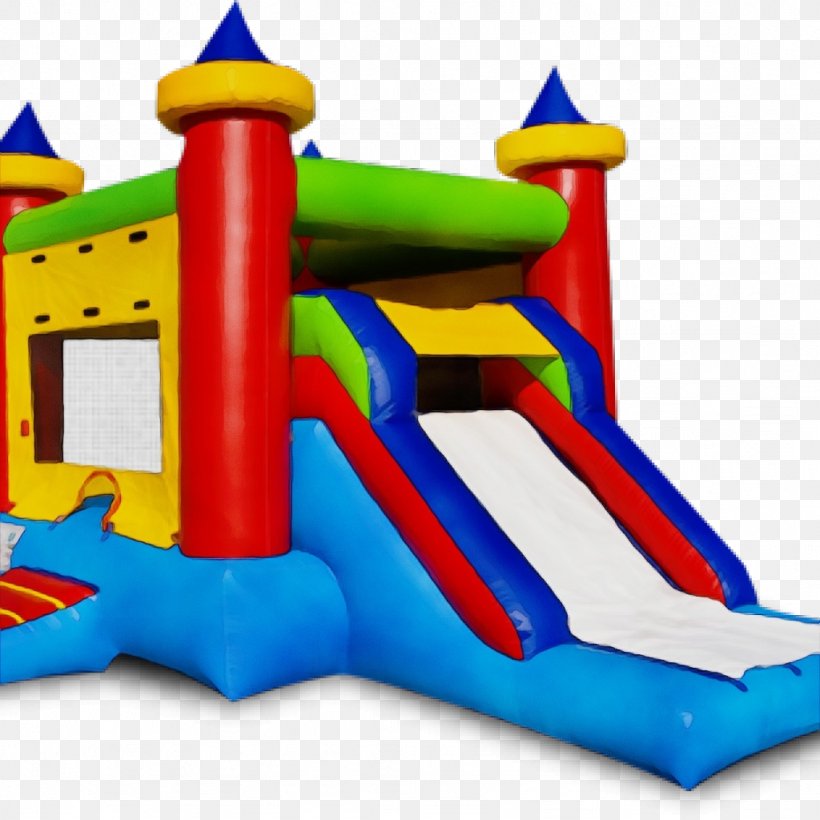 Pool Party, PNG, 1024x1024px, Watercolor, Bounce House, Building Sets, Castle, Chute Download Free