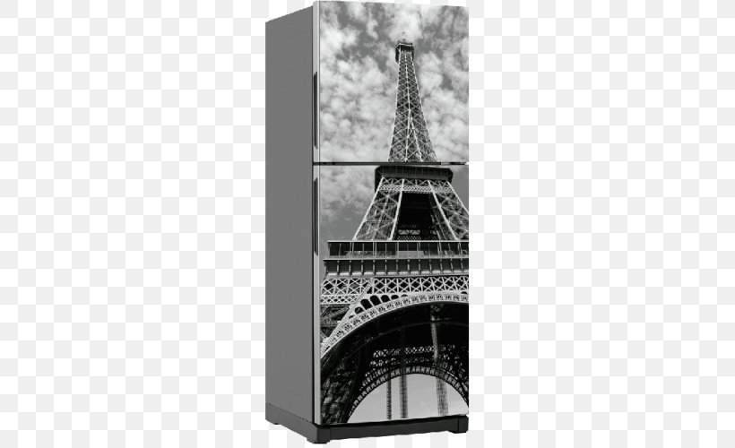 Eiffel Tower Photography Paper Poster, PNG, 500x500px, Eiffel Tower, Architecture, Black And White, Facade, Landmark Download Free