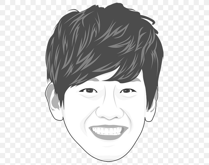 EXO Caricature South Korea Cartoon K-pop, PNG, 500x647px, Exo, Art, Baekhyun, Black, Black And White Download Free