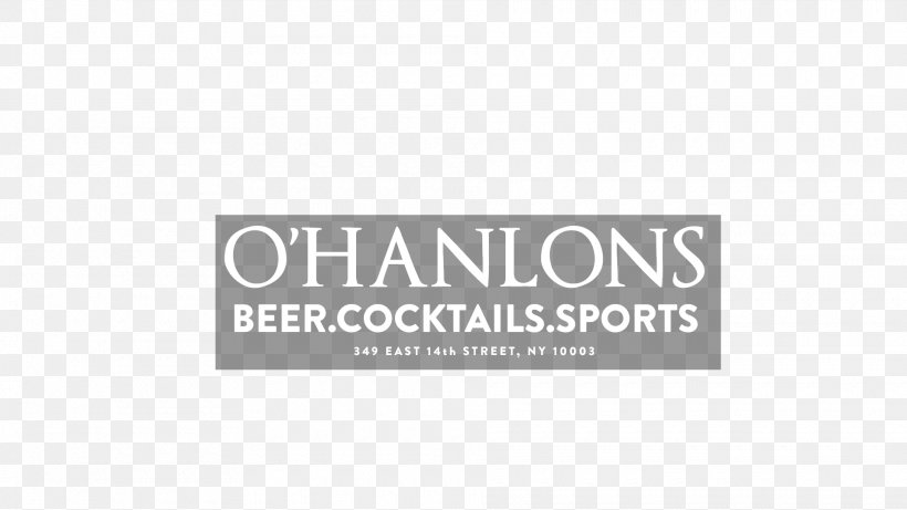 O'Hanlons East Village 14th Street Irish Bar, PNG, 1920x1080px, East Village, Bar, Beer, Brand, Logo Download Free