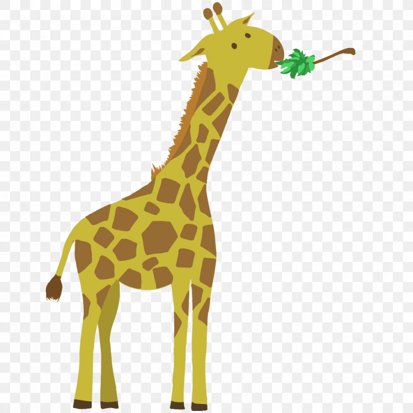 Giraffe Neck Terrestrial Animal Wildlife, PNG, 1000x1000px, Giraffe, Animal, Animal Figure, Fauna, Giraffidae Download Free
