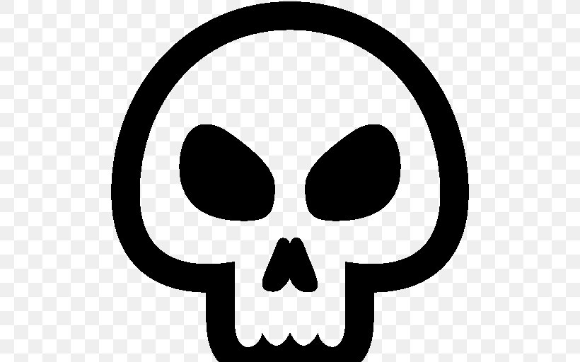 Human Skull Symbolism, PNG, 512x512px, Skull, Black And White, Bone, Eyewear, Face Download Free