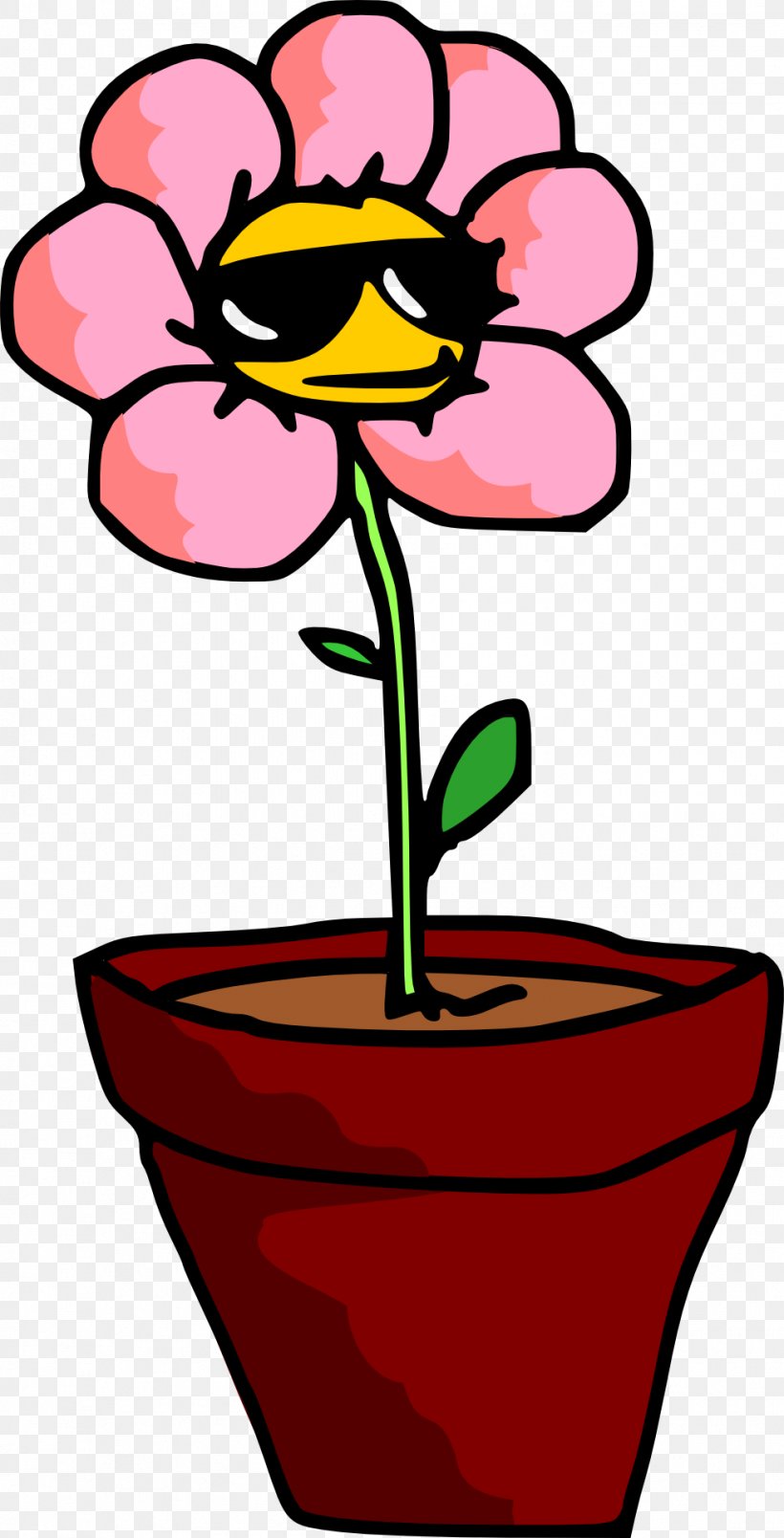 Flowerpot Light Clip Art, PNG, 979x1920px, Flower, Art, Artwork, Cartoon, Cut Flowers Download Free