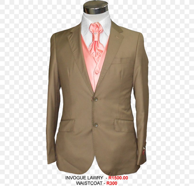Tuxedo M. Beige Blazer, PNG, 500x790px, Tuxedo, Beige, Blazer, Button, Formal Wear Download Free