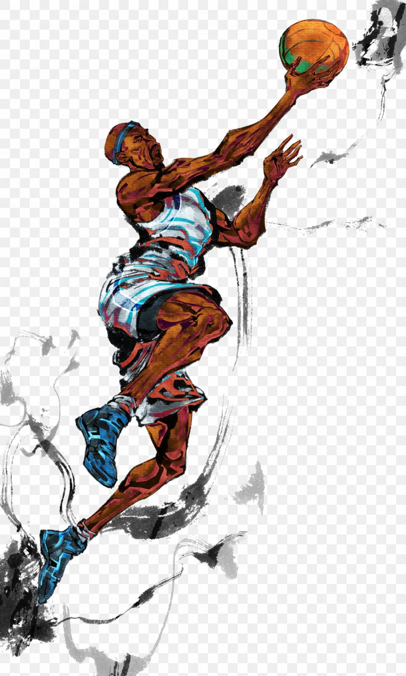 Basketball Player Layup Sport Illustration, PNG, 1024x1706px, Basketball, Art, Athlete, Ball, Basketball Court Download Free