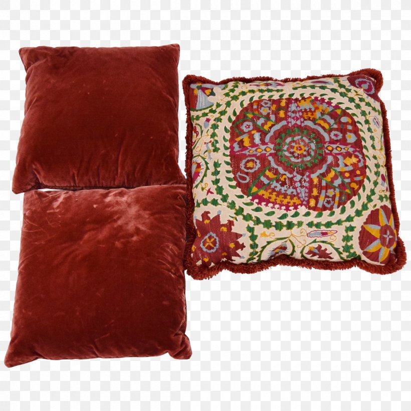 Cushion Throw Pillows Velvet Maroon, PNG, 1200x1200px, Cushion, Maroon, Pillow, Rectangle, Textile Download Free