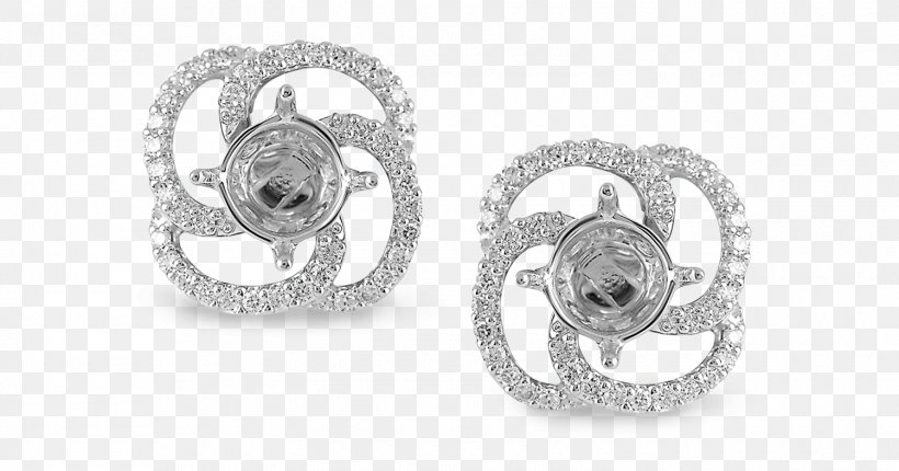 Earring Body Jewellery Silver, PNG, 1500x788px, Earring, Black And White, Body Jewellery, Body Jewelry, Diamond Download Free