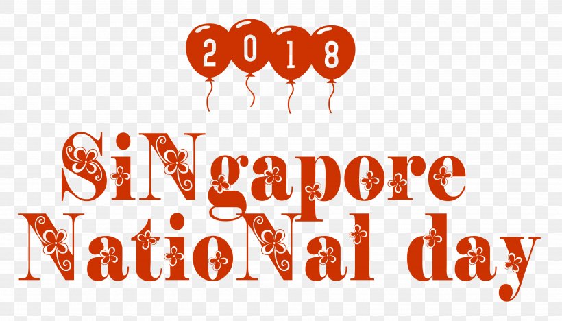 Happy 2018 Singapore National Day., PNG, 3500x2000px, Logo, Area, Brand, Heart, Love Download Free