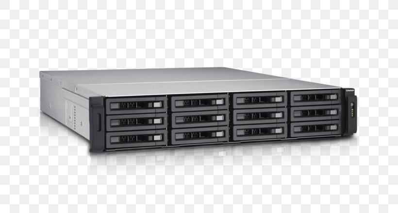 QNAP TVS-EC1280U-SAS-RP Network Storage Systems Serial Attached SCSI QNAP Systems, Inc. 10 Gigabit Ethernet, PNG, 700x438px, 10 Gigabit Ethernet, Qnap Tvsec1280usasrp, Computer Accessory, Computer Component, Computer Network Download Free