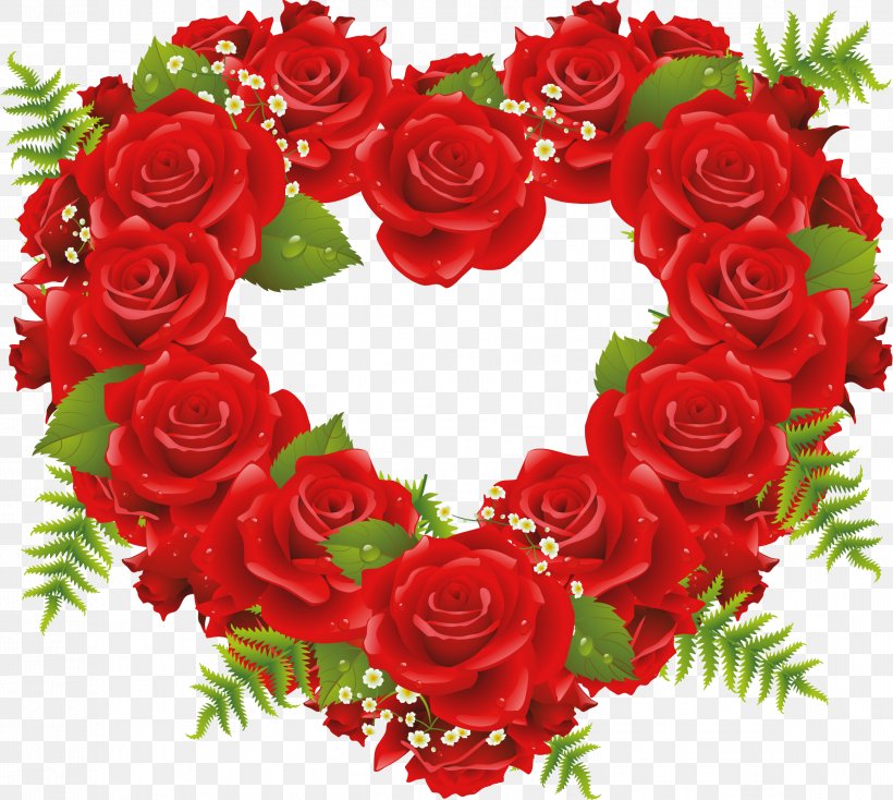Rose Heart Flower Clip Art, PNG, 2319x2077px, Rose, Cut Flowers, Decor, Floral Design, Floristry Download Free