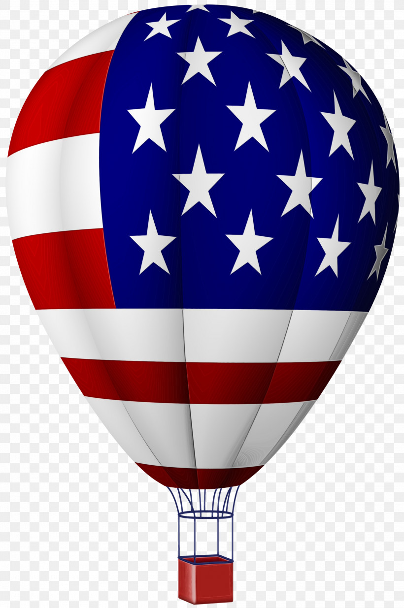 Independence Day, PNG, 1991x3000px, Watercolor, Arts, Balloon, Cartoon, Flag Of The United States Download Free