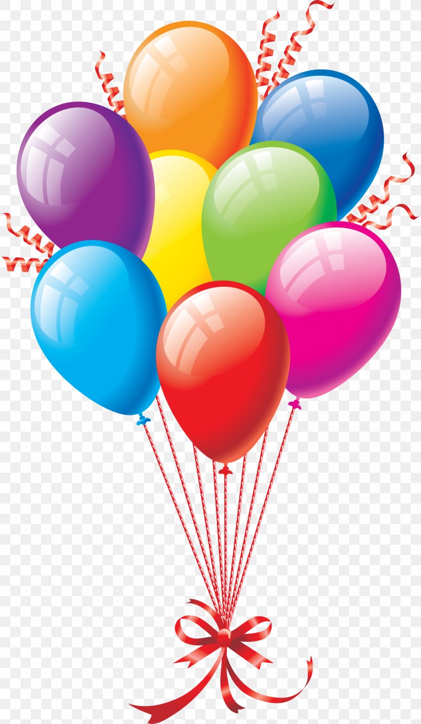 Balloon Birthday Party Confetti Clip Art, PNG, 1454x2500px, Balloon, Anniversary, Birthday, Confetti, Gas Balloon Download Free