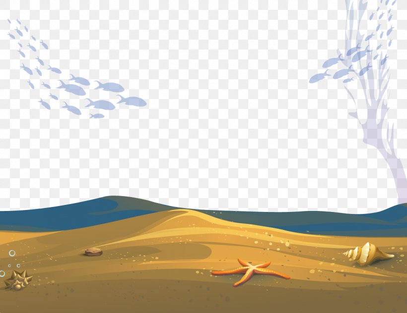 Beach Illustration, PNG, 1226x945px, Beach, Cartoon, Computer, Ecoregion, Landscape Download Free