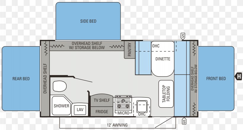 Floor Plan Campervans Caravan Jayco, Inc. Bunk Bed, PNG, 2455x1320px, Floor Plan, Area, Bed, Brand, Bunk Bed Download Free