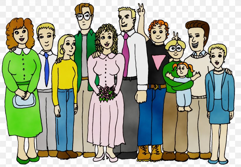 Group Of People Background, PNG, 2812x1952px, Watercolor, Animated Cartoon, Art, Book Of Mormon, Cartoon Download Free
